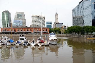 02 Torre Bouchard Plaza, Alas Building, Telecom From Puerto Madero Buenos Aires